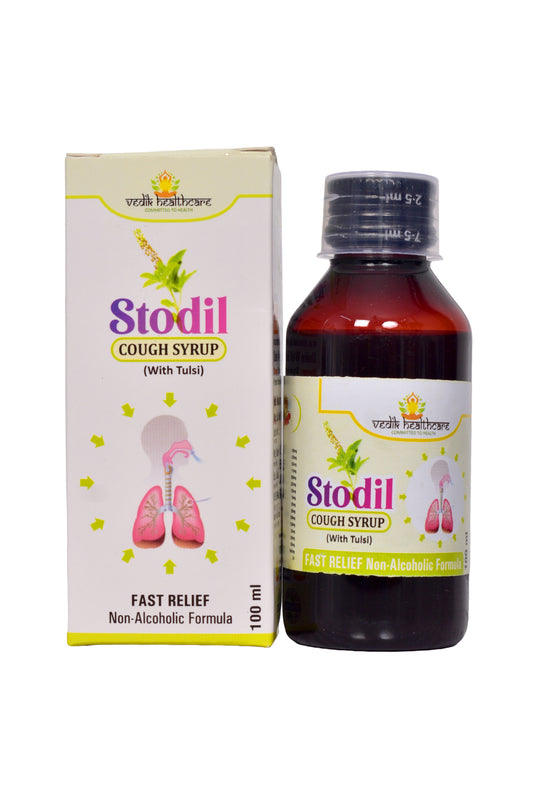 Ayurvedic cough syrup – natural relief for cold, cough and throat irritation – Vedik Healthcare
