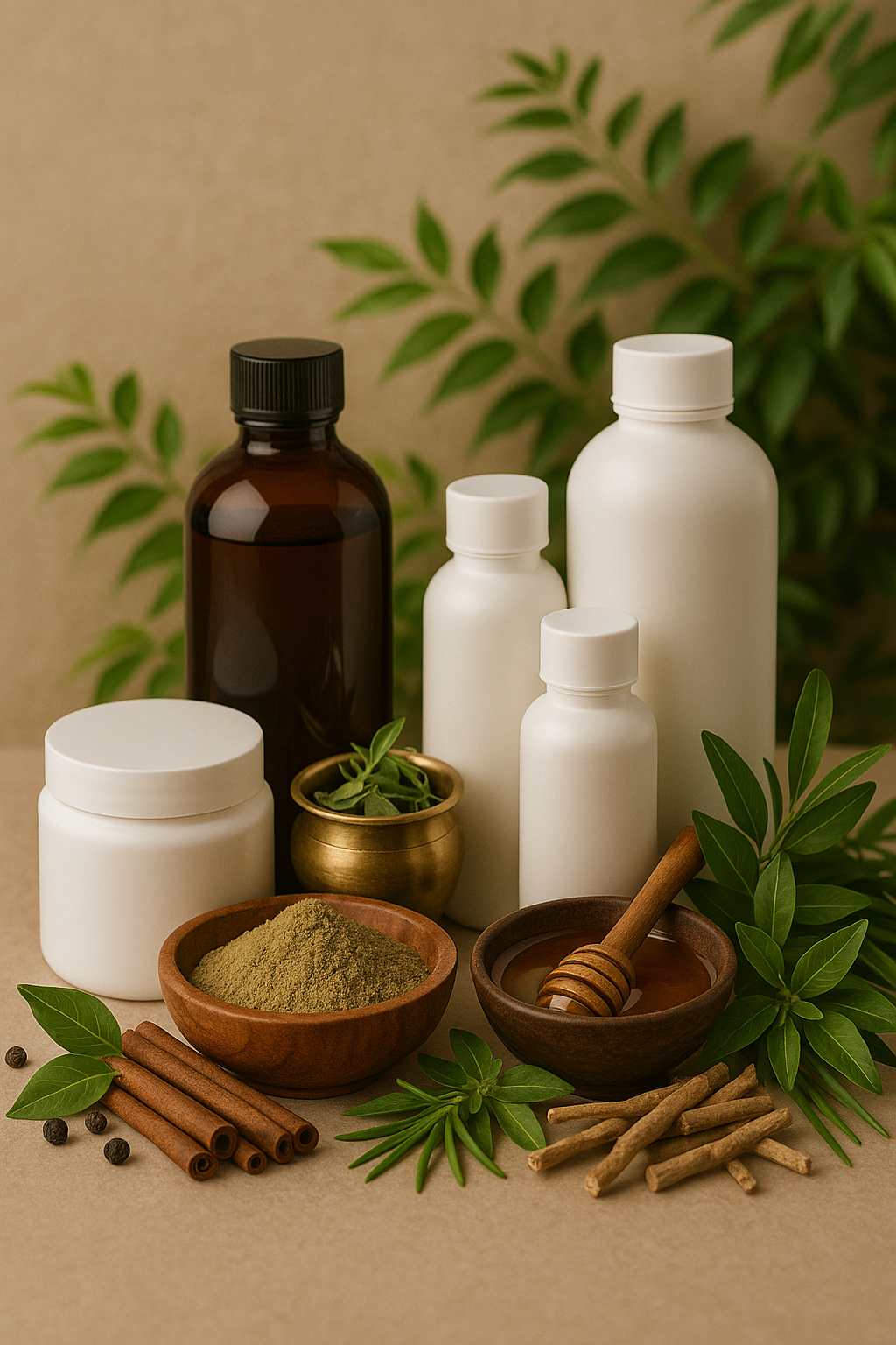 Custom white label ayurvedic syrup packaging – private labeling by Vedik Healthcare