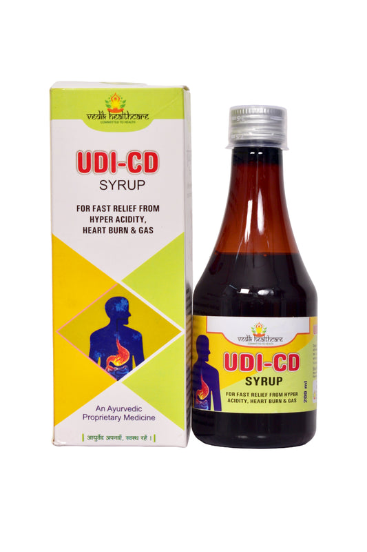 Ayurvedic digestive syrup for acidity, bloating & gut health – Vedik Healthcare